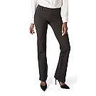 Betabrand Women's Dress Pant Yoga Pants (Straight-Leg) XL Black