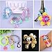 NEFUTRY Loom Kit-4500 Rubber Loom Bands Bracelet Making Kit, 15 Colors, 4 Packs S-Clips, 50 Colorful beads, 6 Silicon Charms