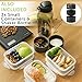 Meal Prep Bag Meal Prep Containers 3 Compartment (10 x 32oz) Meal Prep Lunch Box - Insulated Lunch Bag Backpack Cooler Lunchbox - Lunch Boxes for Adults Best Lunch Bags Cooler Bags Lunch Bag for Men