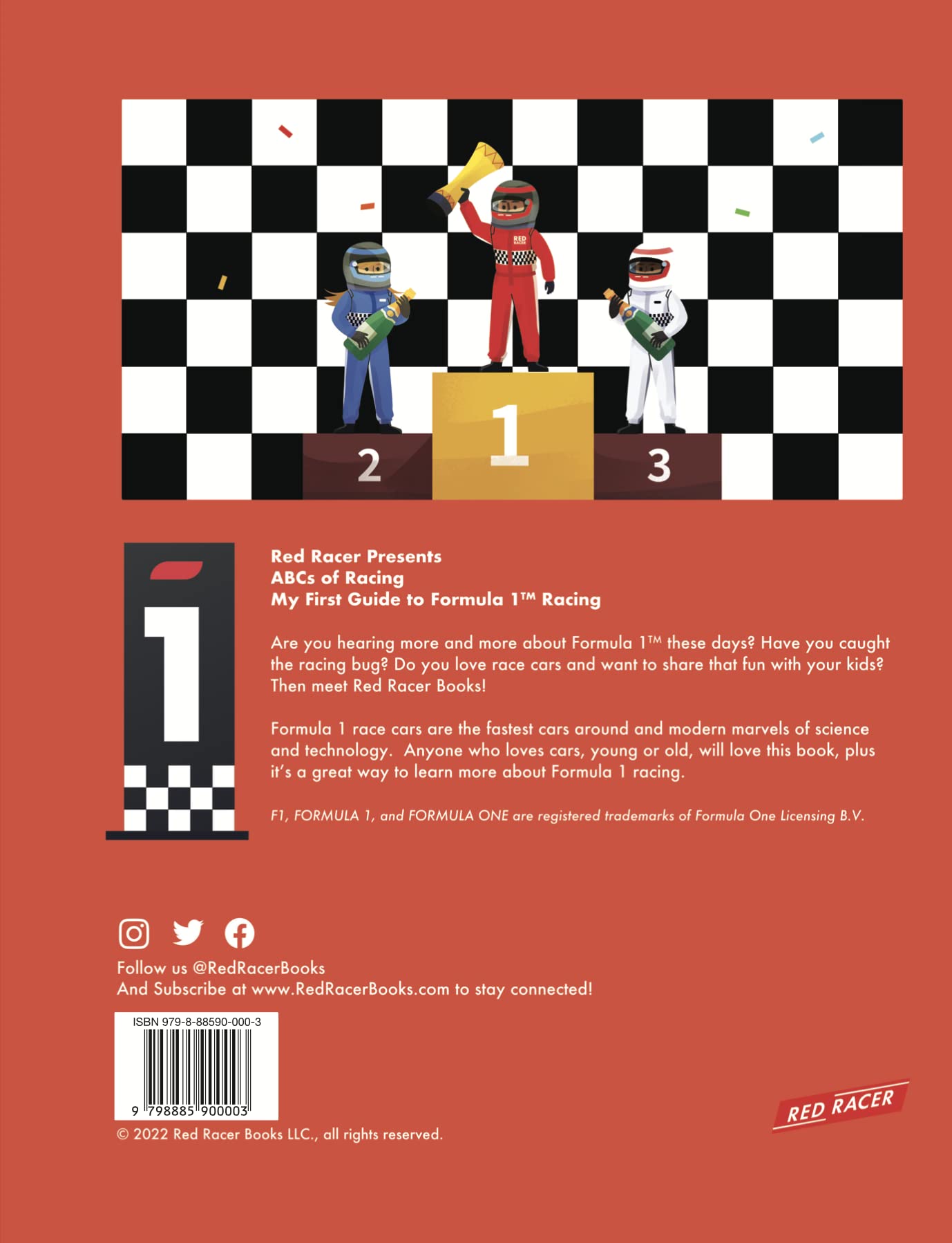 ABCs of Racing My First Guide to Formula 1 Racing - Learn Racing Terms with Alphabet Book for kids and Young F1 Fans