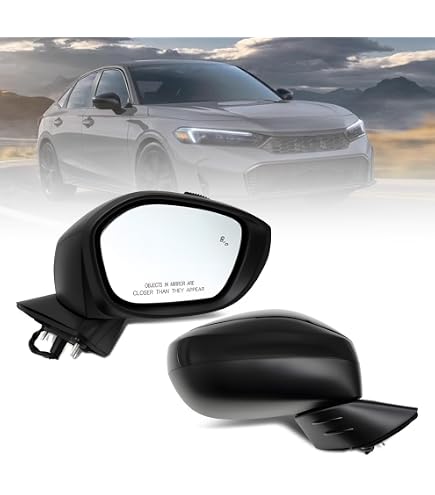Amazon.com: Door Mirror Compatible/Replacement for 76258TBAC21ZA