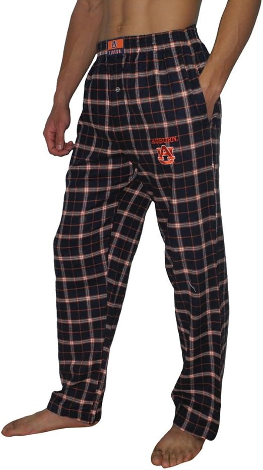 orange and black pajama pants