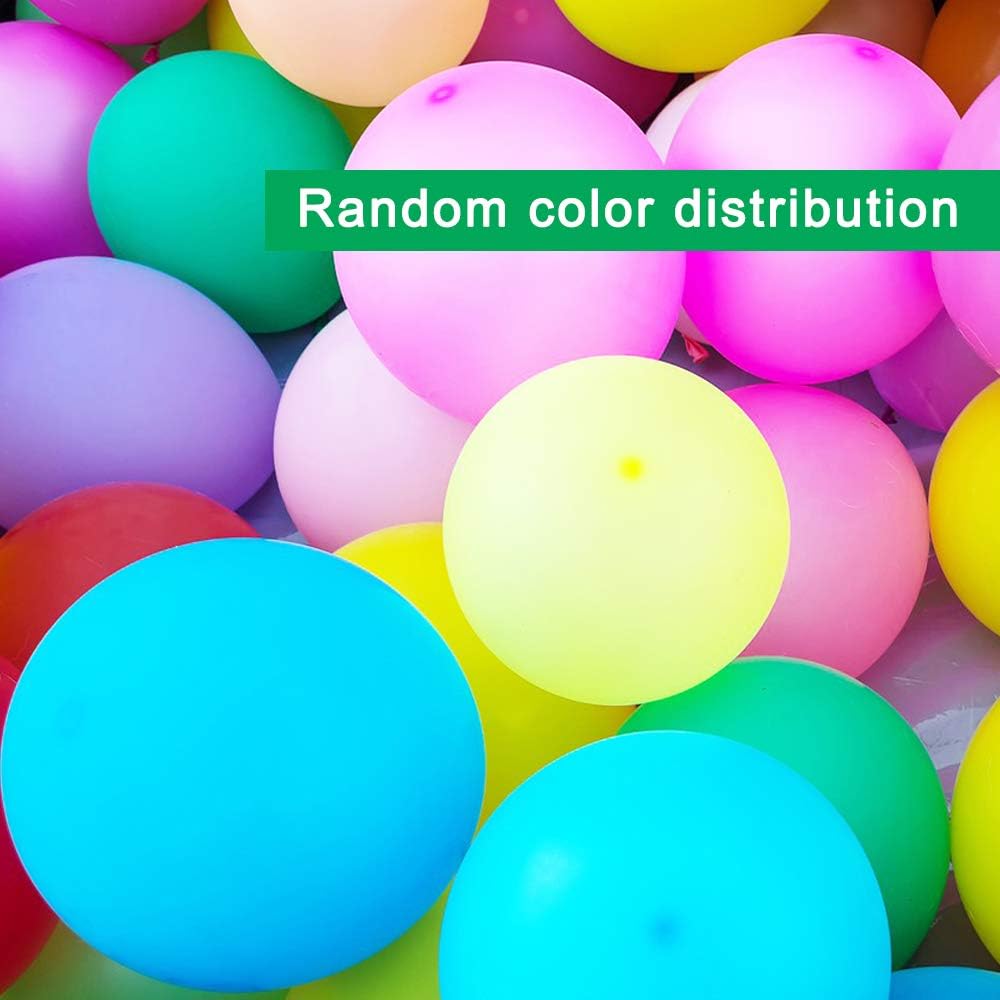 100pcs Latex Balloons, 12inch Multicolor to Celebrate Latex Balloons, Premium Thick Balloons for Birthday/Party/Christmas/Wedding and Holidays: Health & Personal Care