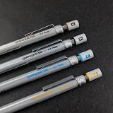 Pentel Graphgear 500 0.5mm Mechanical Pencil HB Lead 4mm Sleeve Silver PG515-A view 3