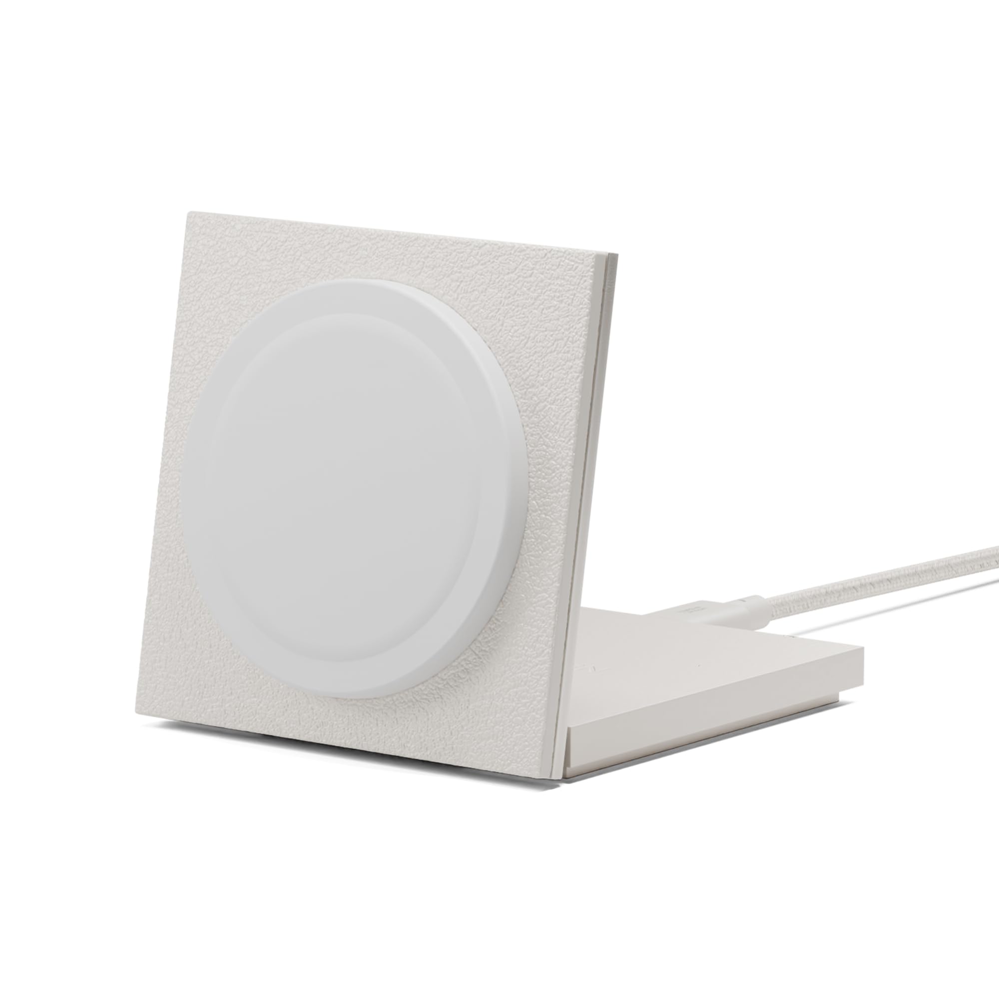 Photo 1 of Native Union Rise Magnetic Wireless Charger – Qi2 Certified & Mag Safe Compatible – Foldable Charging Pad & Stand for iPhone Air, 17 & Other Qi-Compatible Devices – Up to 15W Fast-Charging (Sandstone)