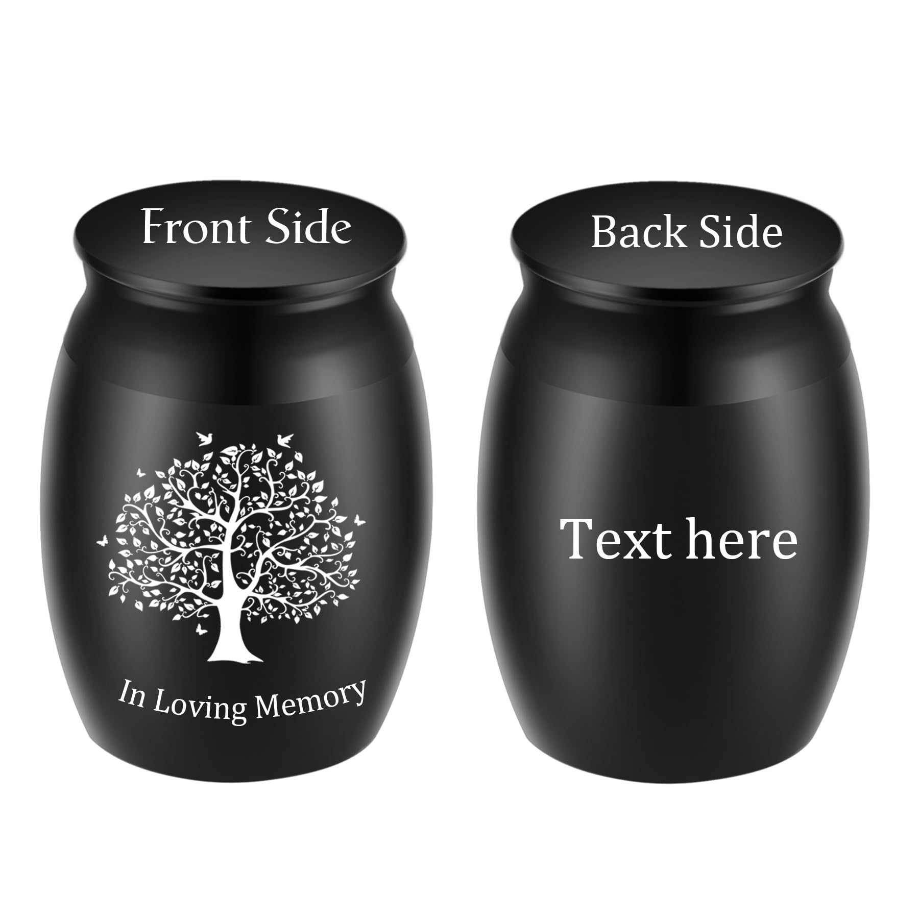 Personalized Custom Engraving Text Urns for Human