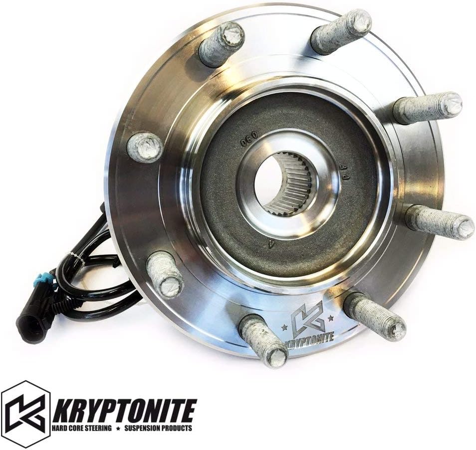 Kryptonite 8 Lug Replacement Wheel Bearing Compatible with 2011-2019 Chevy/GMC Silverado/Sierra 2500HD/3500HD SRW & DRW (11-19 GM Truck 2500/3500 SRW 4WD)