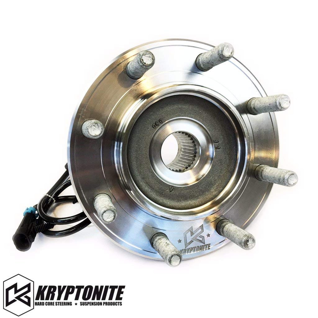 Kryptonite 8 Lug Replacement Wheel Bearing Compatible with 2011-2019 Chevy/GMC Silverado/Sierra 2500HD/3500HD SRW & DRW (11-19 GM Truck 2500/3500 SRW 4WD)