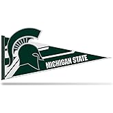 Rico Industries NCAA Michigan State Spartans Soft Felt Pennant - EZ to Hang - Home Décor (Game Room, Man Cave, Bed Room)