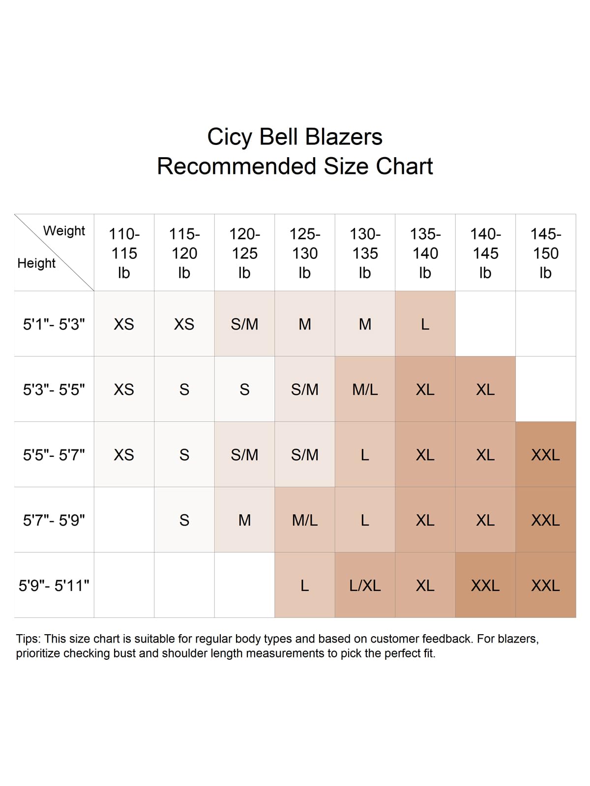 Cicy Bell Womens Casual Blazers Open Front Long Sleeve Work Office Suit Jackets Blazer