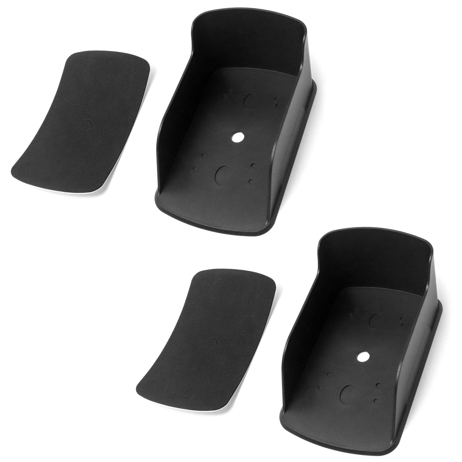 Photo 1 of QWORK 2Pcs Waterproof Plastic Rain Cover, Rain Shield for Access Control System RFID Card Keypad Controller Reader