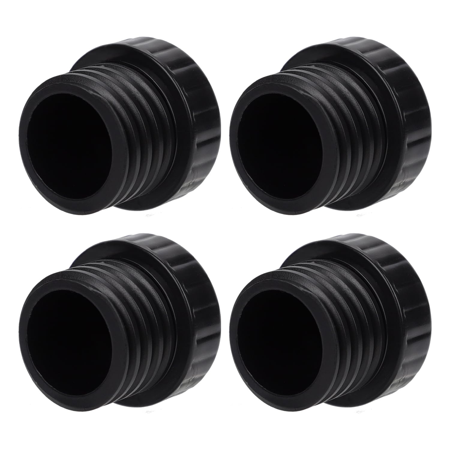 PEUTIER 4pcs Light Socket Safety Caps Plugs, ID 0.75" OD 1.02" Light Socket End Caps, Light Bulb Socket Cover Caps for String Lights, Recessed & Standard Light Sockets