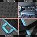 Toozey Dog Car Seat Covers 100% Waterproof, Scratchproof Hammock Dog Seat Cover for Back Seat with Side Flaps, Slip-Resistant and Machine Washable, Dog Seat Cover for Cars, Trucks and SUVs