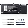 A AMANDA H5CKD Laptop Battery Compatible with Dell Latitude 3410 3510 Vostro 5300 5401 5501 Inspiron 5300 5401 5408 5501 5508 5400 7405 7300 7500 2-in-1 Series 07T8CD 0TXD03 09077G JK6Y6 [15V/53Wh]