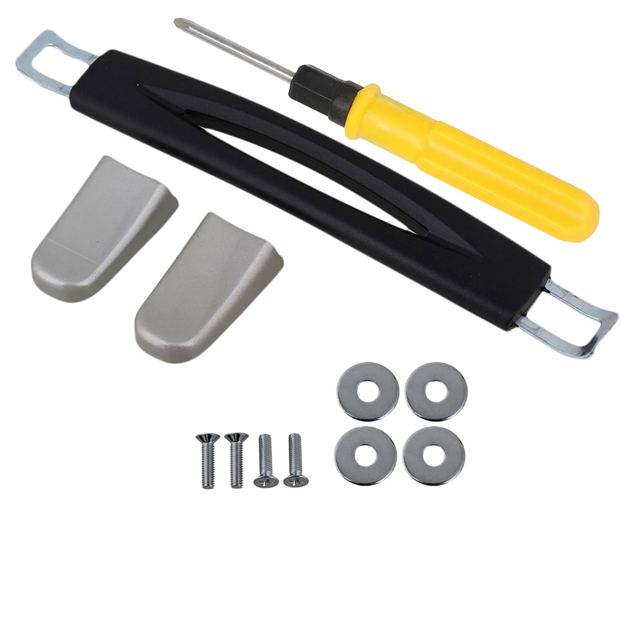 SHANOER Luggage Case Handle Grip 235mm Total Length for Suitcase Box with Metal End Cap and Screwdriver B020