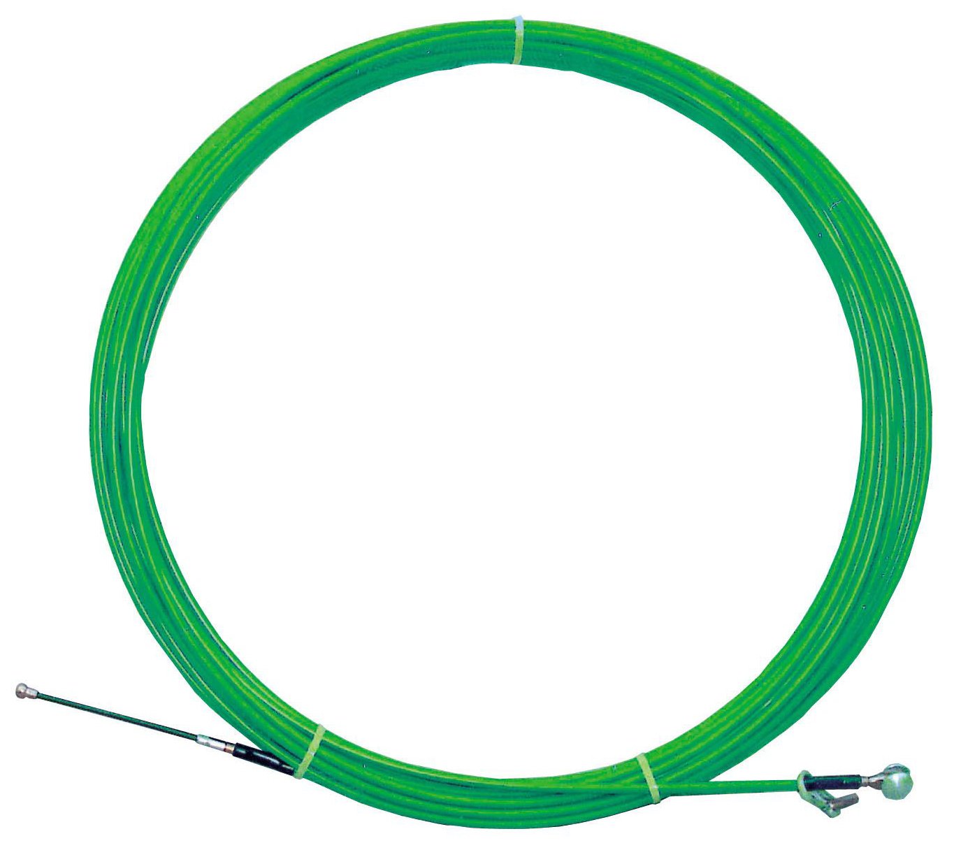 ATM 780040 - Guía pasahilos fleje Acero/Nylon Punta intercambiable (Largo 40 m; Ø 6 mm)