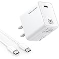POWERΛDD PRO USB C Charger Block, iPhone 15 Charger Block PD 30W Power Adapter with Power Cord, USB C Wall Charger Compatible with iPhone 15/15 Pro/15 Pro Max/15 Plus, Goole Pixel 8/8 Pro/ 7/7 Pro