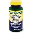 Spring Valley High Absorption Magnesium 200 mg, Sleep Support, 60 Capsules