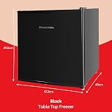 Russell Hobbs Mini Freezer 31 Litre Black Table Top Freestanding view 2