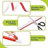 Fixmend TPE Quadrant Trim 6M Self-Adhesive 12x9mm White Moulding view 3