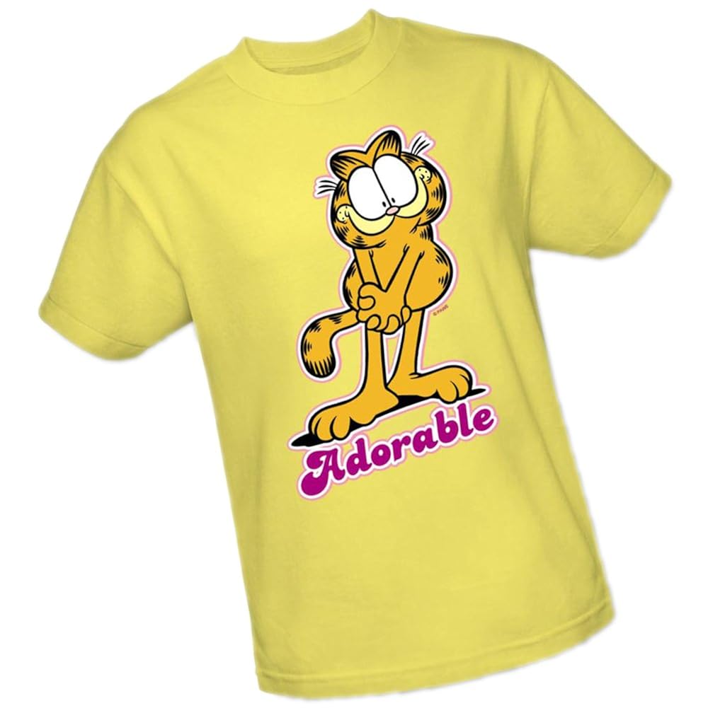 Adorable Garfield Adult T Shirt 3096 Jznovelty