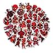 Marvel Deadpool Laptop Stickers Cartoon - 35 Pack Vinyl Decals for Water Bottle Skateboard Phone Case Car Bike Bumper Luggage Helmet Bomb Waterproof No Repeat