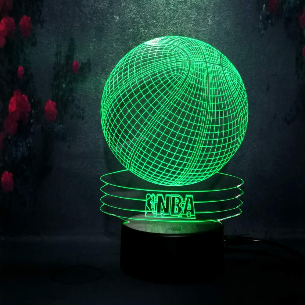 Best 3d desk lamp basketball
