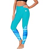 AOBUTE Women Swim Pants UPF 50+ Rash Guard Pants High Waisted Swimming Leggings