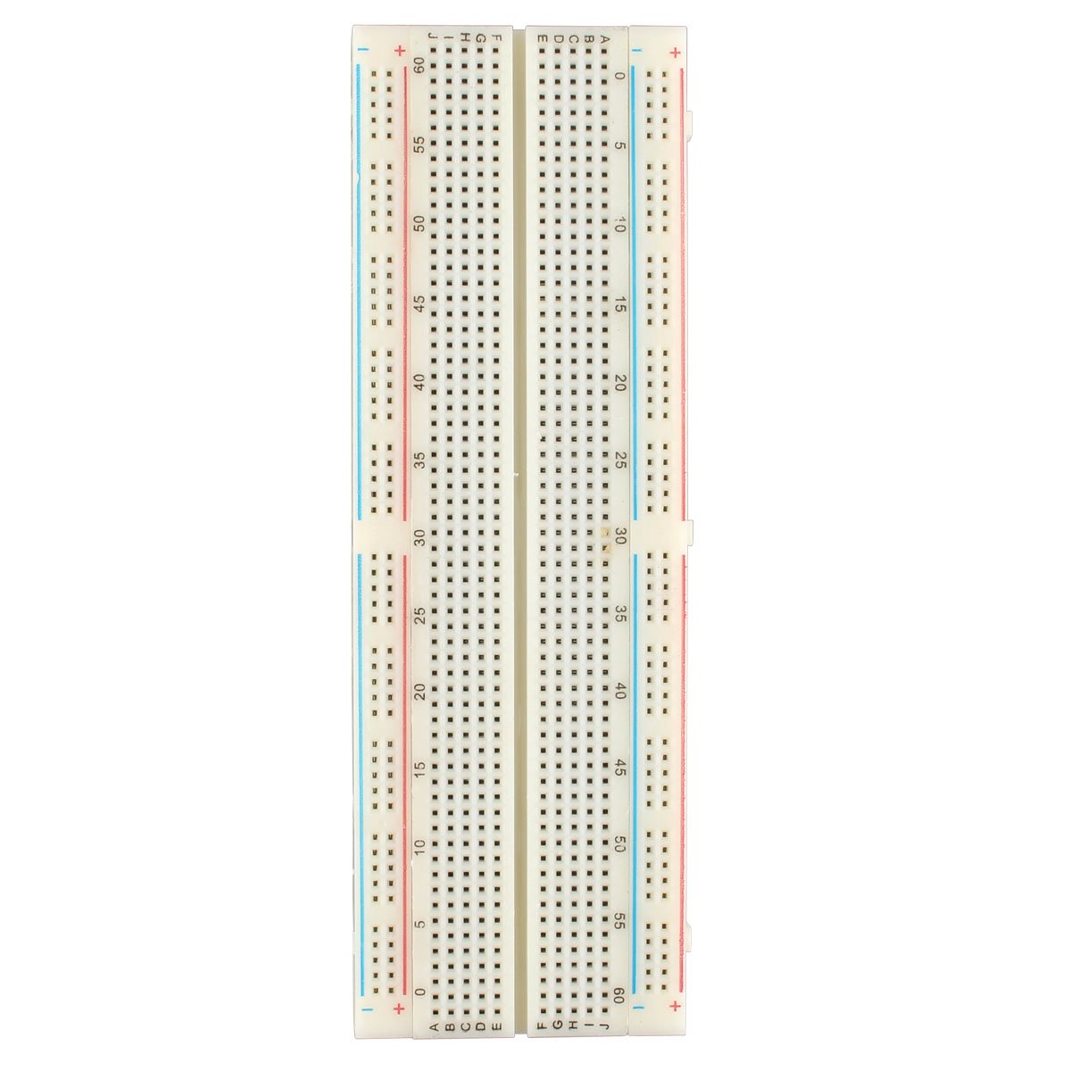 HALJIA Solderless Plug-in BreadBoard, 830 tie-points, 2 Power lanes, 200PTS, 16.5 x 5.4 x 0.85 cm Compatible with Arduino Raspberry Pi DIY Etc