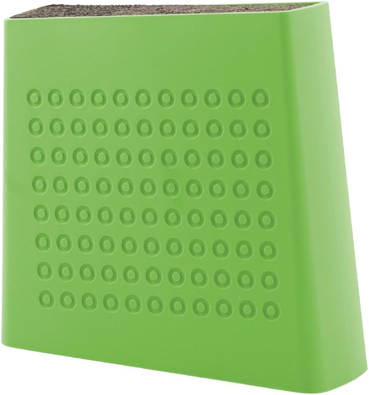 Kapoosh Urban Universal Knife Block- Lime Green