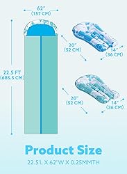 JOYIN 22.5FT Water Slide and 2 Inflatable