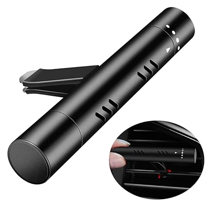 Linkax Auto Lufterfrischer Auto Duft Auto Luftreiniger mit 5 Duft Diffuser Luftreiniger Auto Parfum Aromatherapy solid Öl für