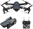 Drone with Wide Angle Camera, EACHINE E58 WIFI FPV Quadcopter With 720P 2MP HD Camera Altitude Hold Mode Foldable APP Control Pocket Drone RTF