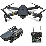 Drone with Wide Angle Camera, EACHINE E58 WIFI FPV Quadcopter With 720P 2MP HD Camera Altitude Hold Mode Foldable APP Control Pocket Drone RTF