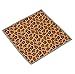 Carson Double Sided Microfiber Cleaning Cloth, Safari Leopard Small
