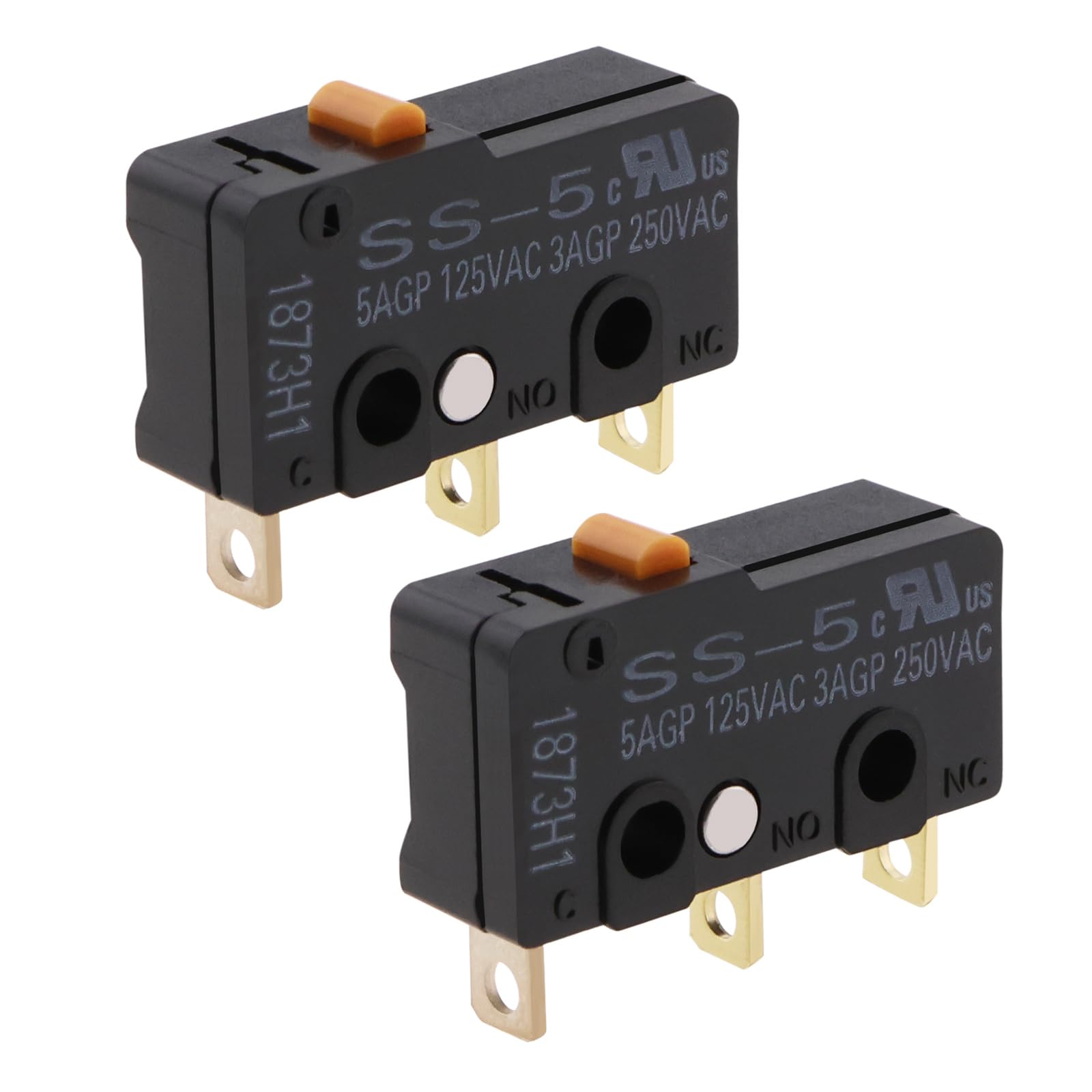 OTOTEC 2Pcs Pool Valve Actuator Micro Switch Replacement SS-5 5A 125VAC-3A 250VAC Compatible with Pentair Compool CVA 24 Actuator