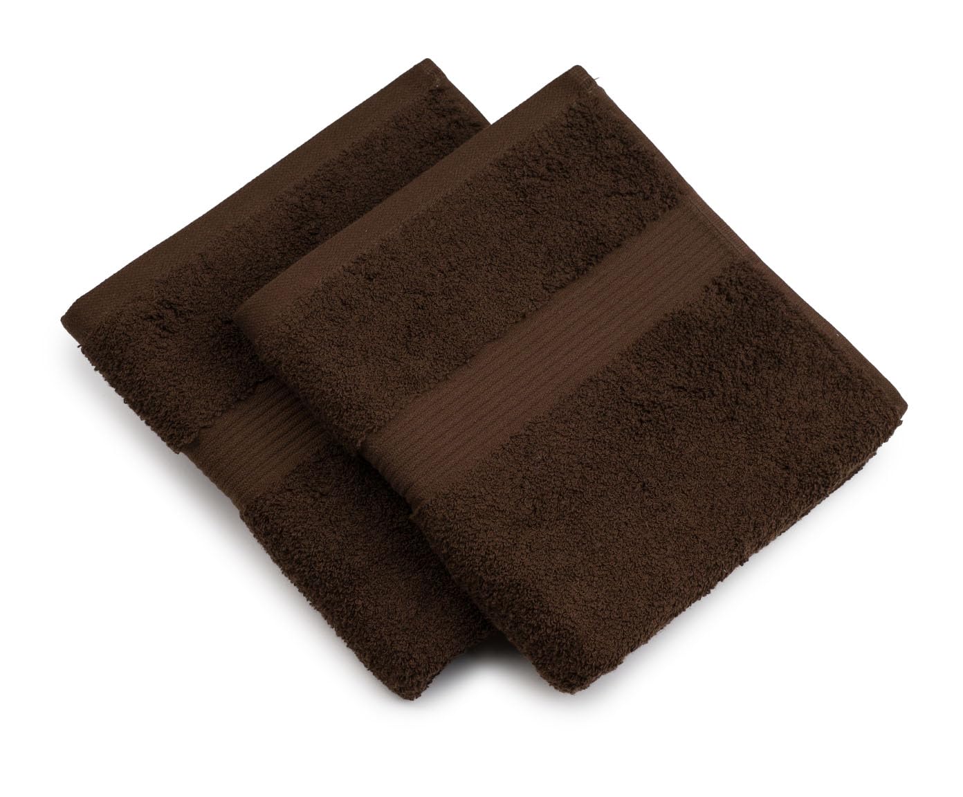 Gözze 550-0893-A4 Hand Towel Set of 2 100 % Cotton High Quality 550 g/m² Ökotex 100 Standard Mocha