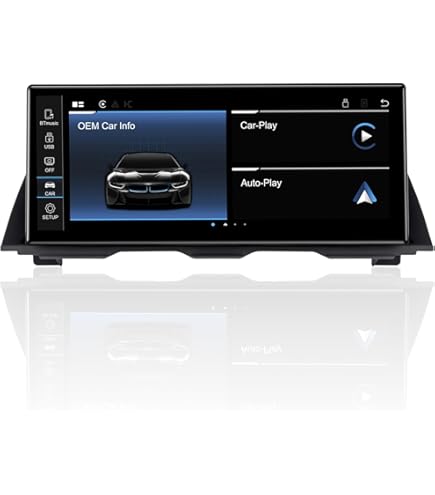 Amazon.com: Android 12 System 10.25 inch 1920x720 Blue-ray Touch