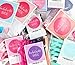 Bridal Bachelorette Party Favors - Wedding Kit - Bride & Bridesmaid Party Sunglasses - Set of 6 Pairs - Themed Novelty Glasses for Memorable Moments & Fun Photos (6pc Set, Black & White)