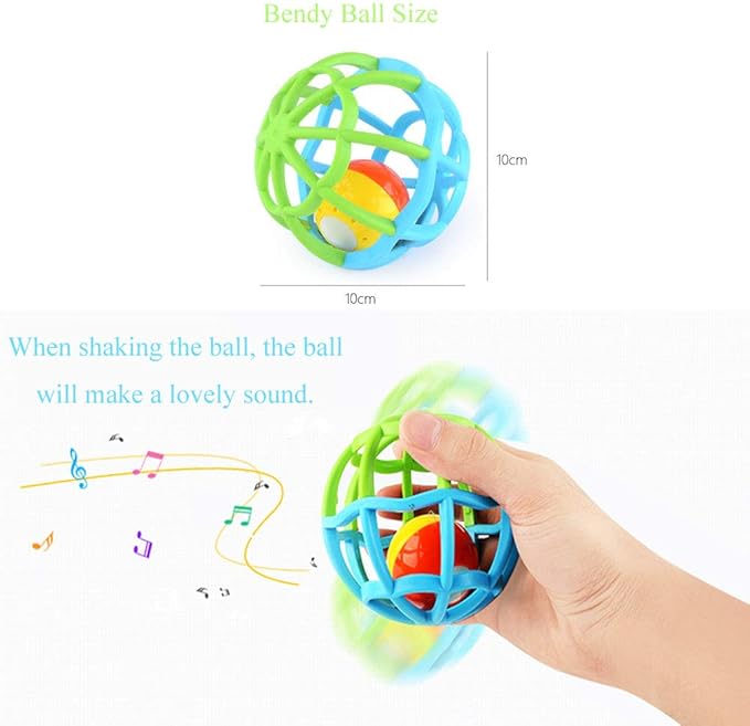 bendy ball rattle toy