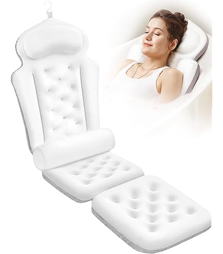 Amazon.com: Full Body Bath Pillow for Bathtub, Thick Bathtub