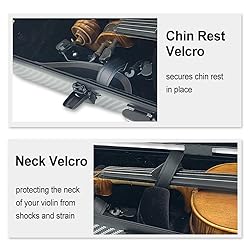 Vetimobato Viola Case 16 Inch, Adjustable Interior