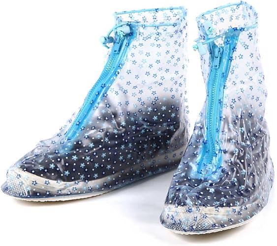 Amazon Fairrain フェアレイン シューズカバー 小花柄 平底 携帯セット Fairrain シューズカバー