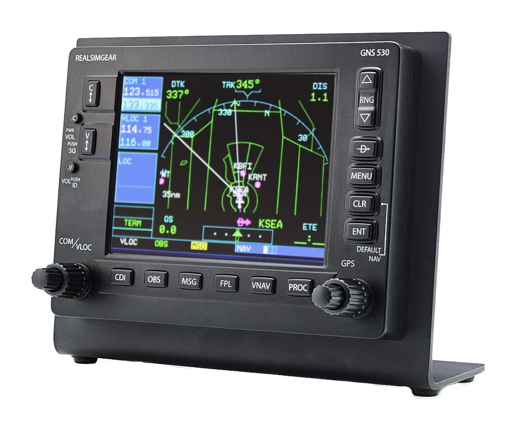 RealSimGear GNS530 Bezel Realistic GPS Hardware for Flight Simulators