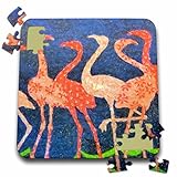 Florene Childrens Art - Flamingos With Attitute