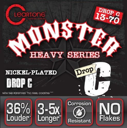 Cleartone Electrics 9465 nickel plated steel Low C Tuning