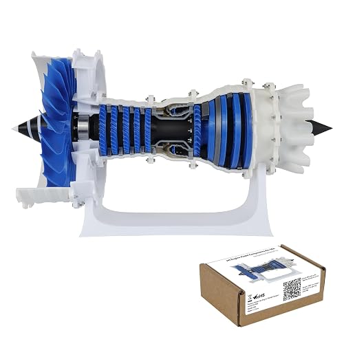 BambooSegD Jet Engine Model Components Kit 006 for Bambu Lab Makerworld ...