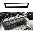 Korlot Carbon Fiber Style Center Console USB Panel Cover Trim Accessories for 2023-2025 Chevrolet Colorado/GMC Canyon