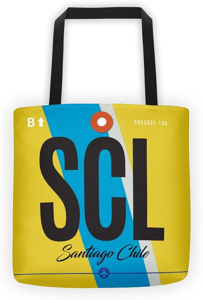 SCL Airport Code Tote Bag Amazon ca Clothing Accessories scl-airport-code-tote-bag-amazon-ca-clothing-accessories