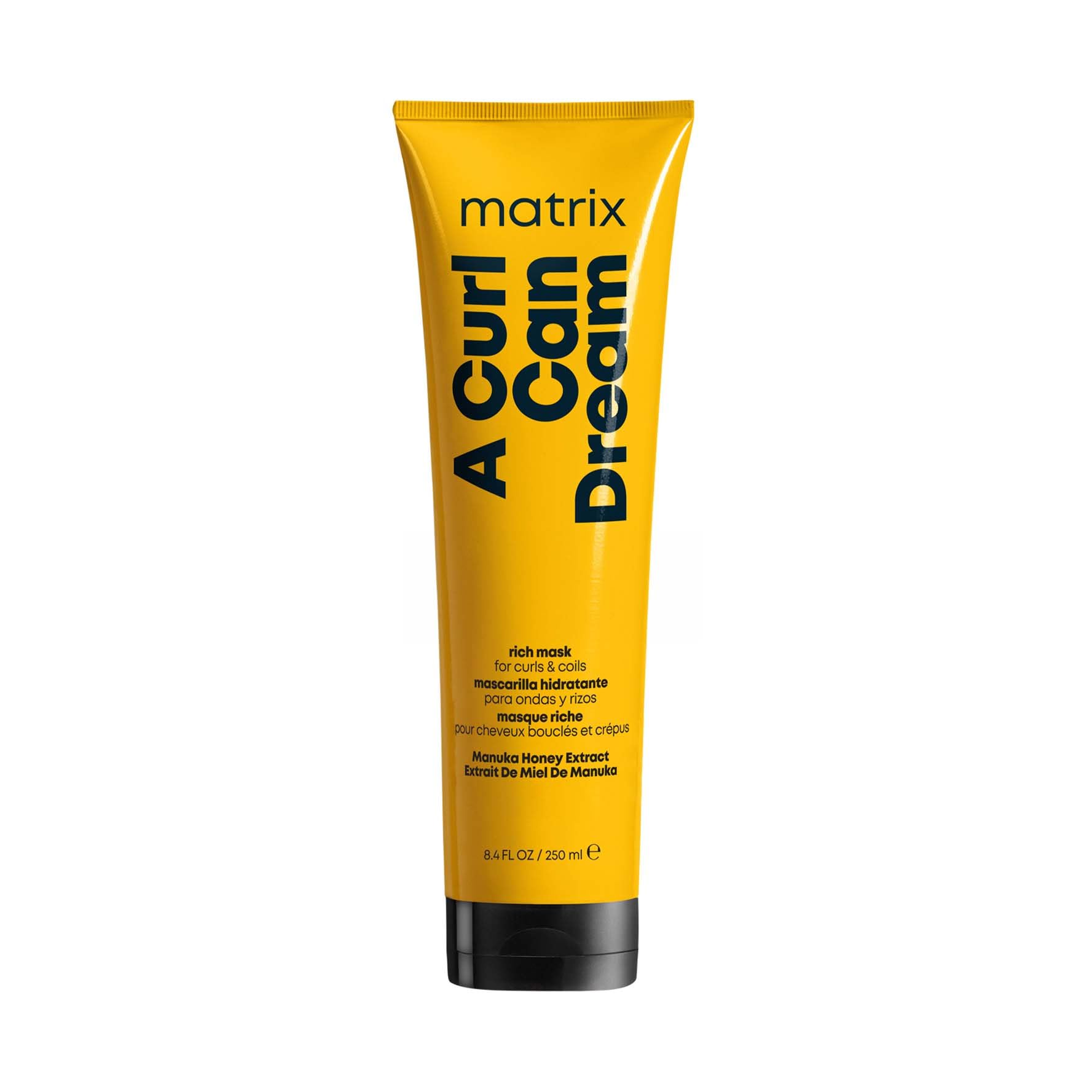 MATRIX | Hydrating Hair Mask | With Manuka Honey Extract | For All Curl Types, Intensely Hydrating|Pattern preserving system & Adds Shine | A Curl Can Dream | 250ml
